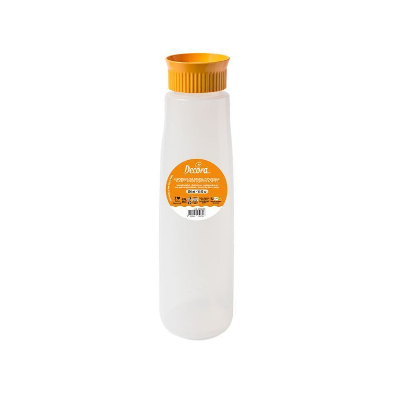dispensador syrup squeeze bottle 500ml