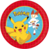 8 pratos 23cm pokemon