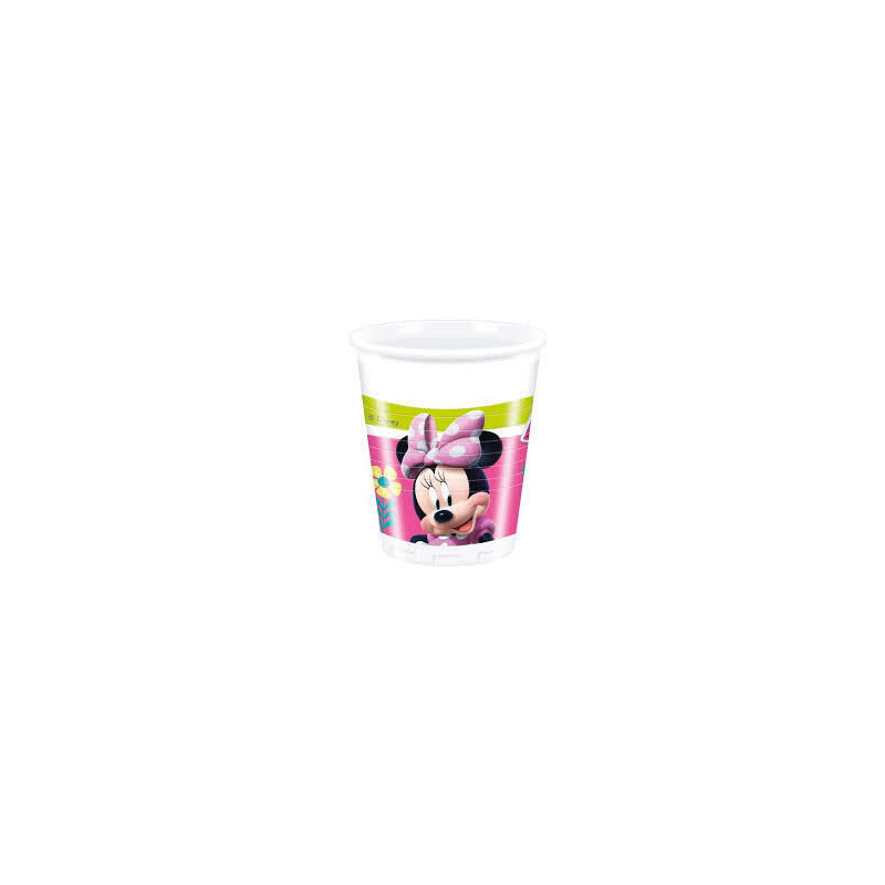 8 Copos 200ml Minnie Happy Helpers