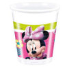 8 Copos 200ml Minnie Happy Helpers