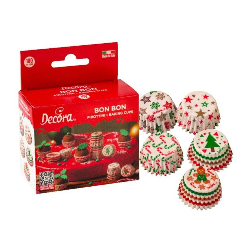 100forminhas natal para brigadeiros 27x17mm