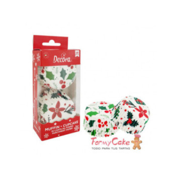 36 forminhas natal 50x32mm