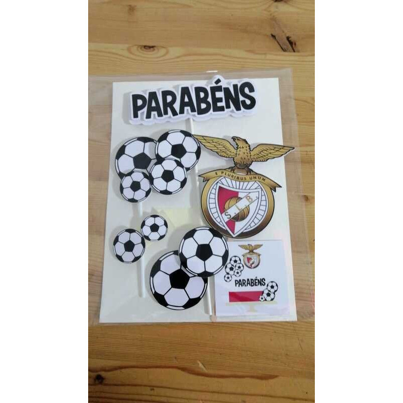 topo de bolo benfica