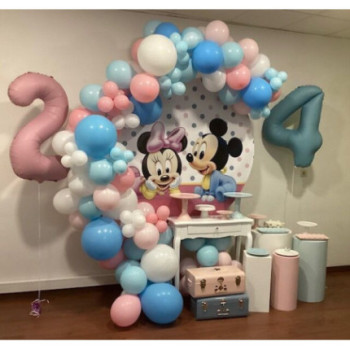 Decoração de Festa Mickey e Minnie Baby