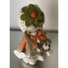 Boneca de tecido - altura 27 cm