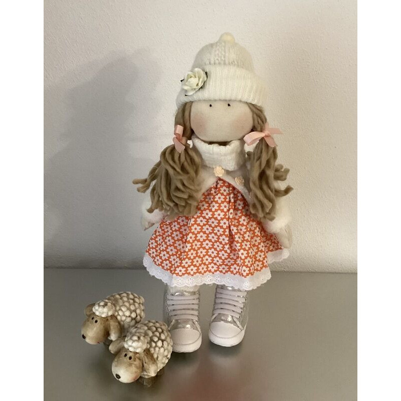 Boneca de tecido (altura 40cm)