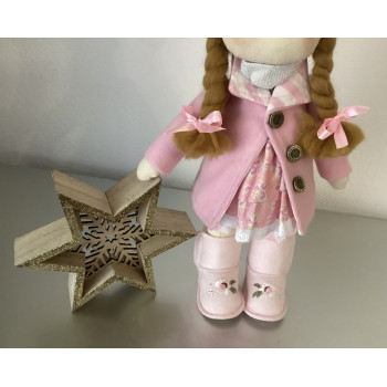Boneca de tecido (altura 40cm)