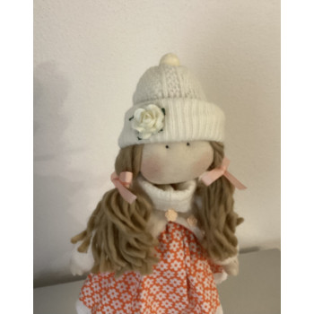 Boneca de tecido (altura 40cm)