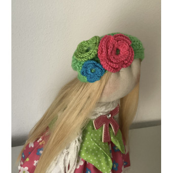 Boneca de tecido - altura 36cm