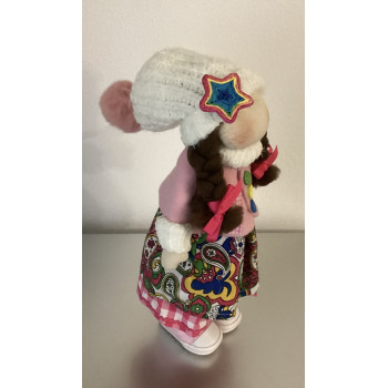 Boneca de tecido - altura 40cm