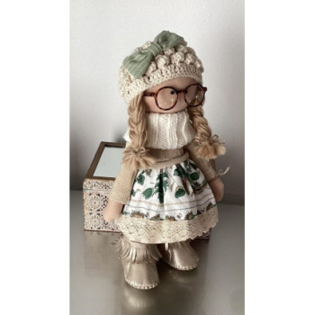 Boneca de tecido 40cm altura