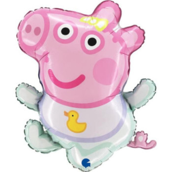 balão super shape peppa pig evie