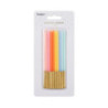 10 velas 14 cm rainbow