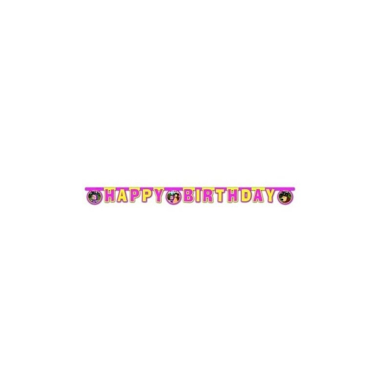 Grinalda Happy Birthday Masha e o Urso 2m