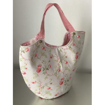 Mala tecido floral