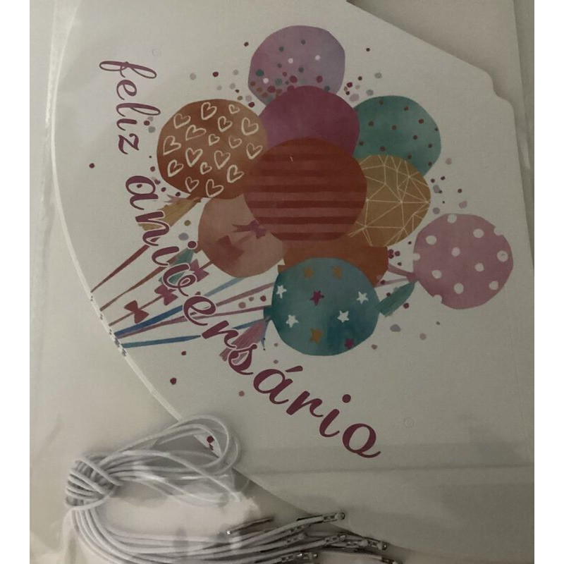 6pcs Chapéu de cartão Balões 105mmx106mm