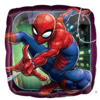 Balão Standard Square Spiderman 43cm