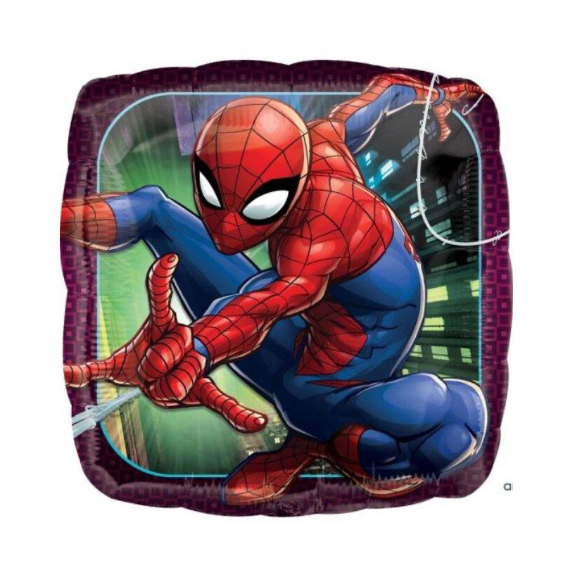 Balão Standard Square Spiderman 43cm