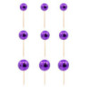 esferas espelhadas violeta 9uni