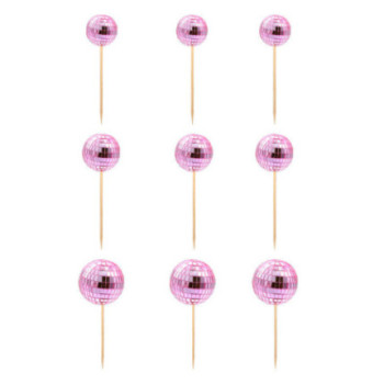 esferas espelhadas rosa 9uni