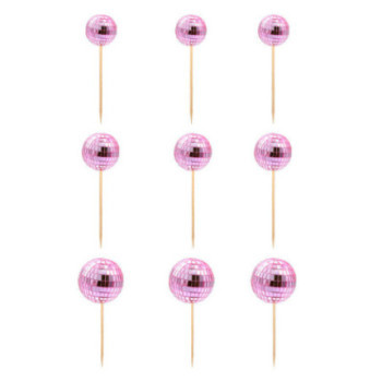 esferas espelhadas rosa 9uni
