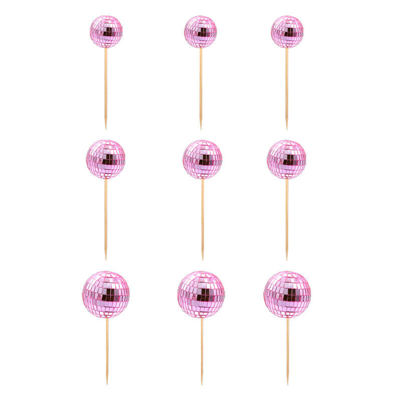 esferas espelhadas rosa 9uni