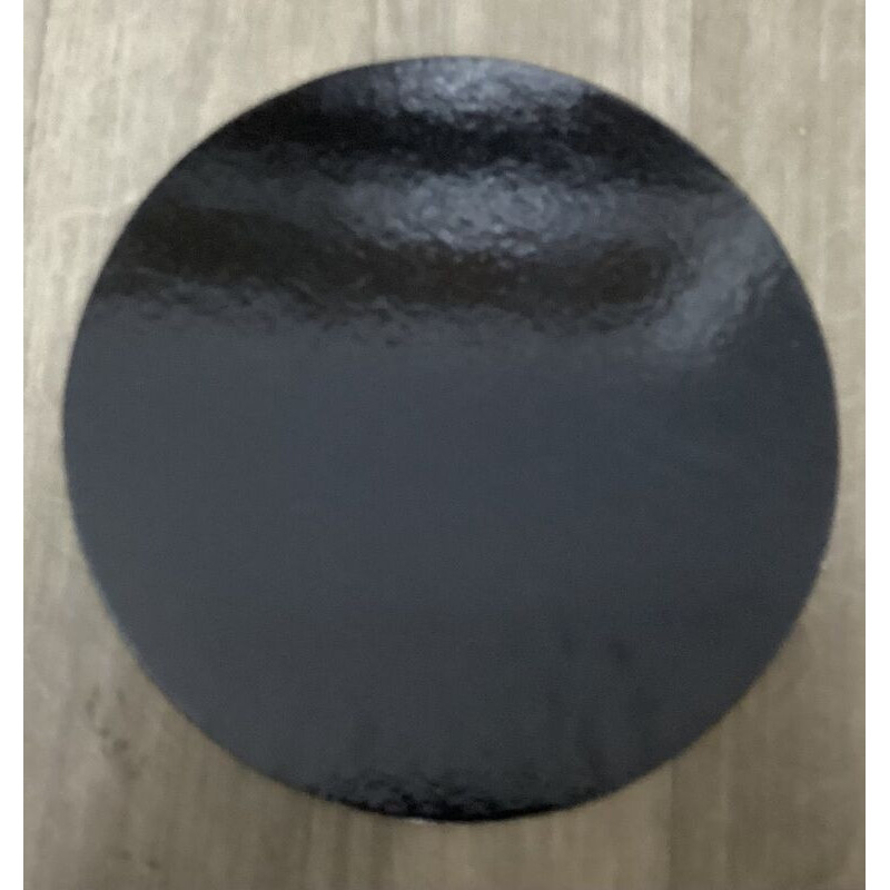 Prato redondo 38cm preto