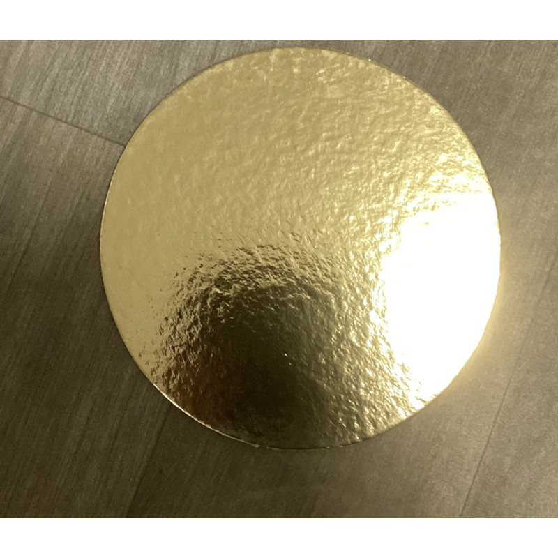 Prato redondo 45 cm ouro