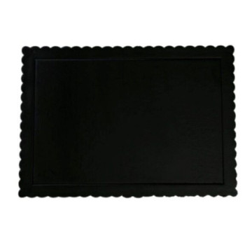 Prato cartão 20x30 preto