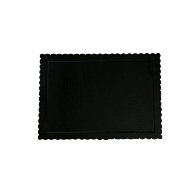 Prato cartão 20x30 preto