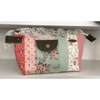 Bolsa em tecido 15x28cm