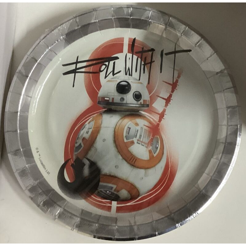 Pratos Metalicos Star Wars 23cm