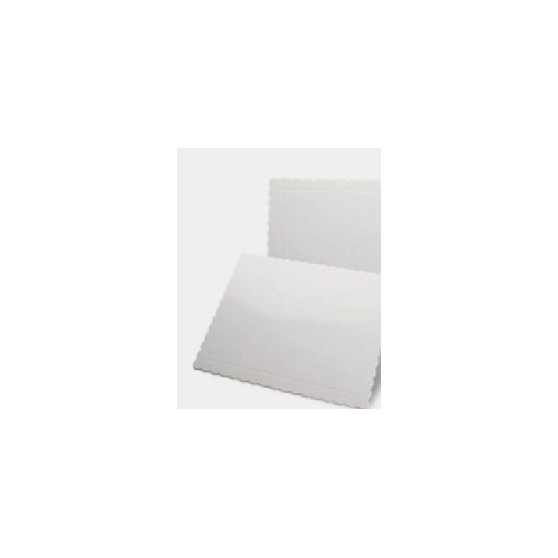 Prato cartão 20x30 branco