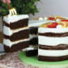 sponge cake chocolate 500gr