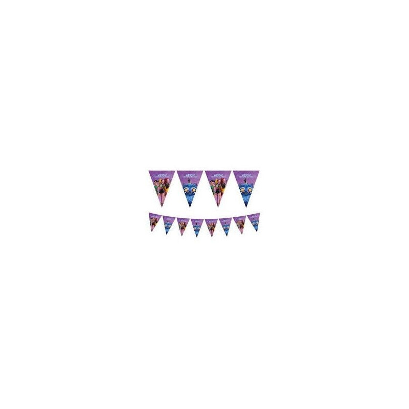 Bandeira triangular papel K-POP 2,3mt