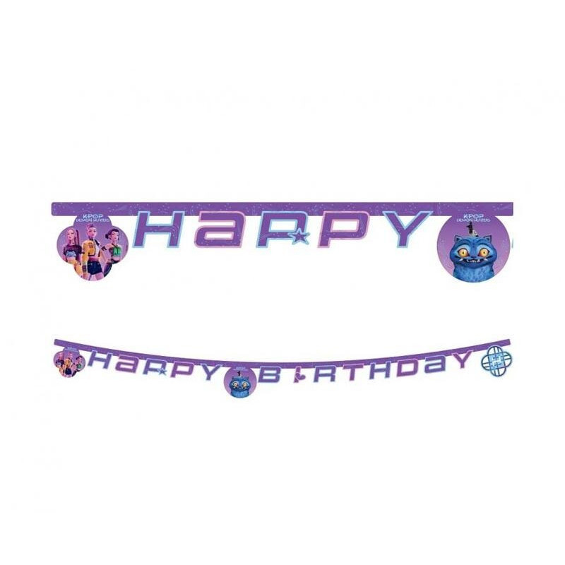Bandeira Happy Birthday K-POP 2mt