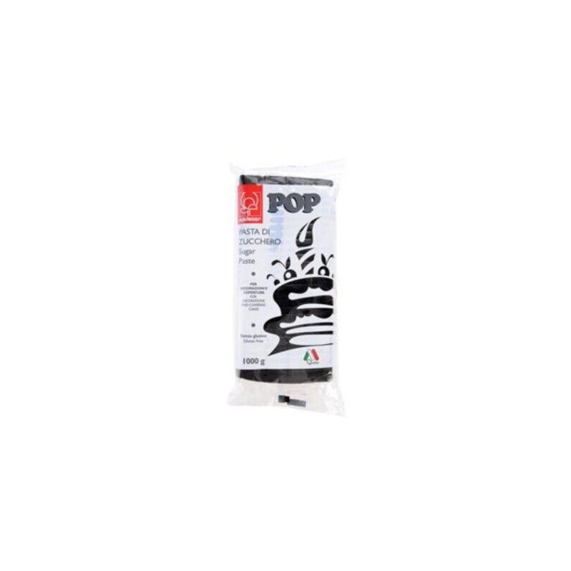 Pasta de açúcar Modecor 1Kg Preta