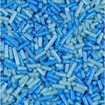 granulado Azul e azul turquesa brilhante