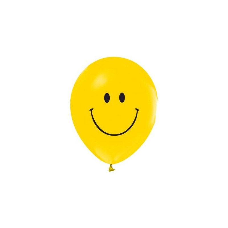 5 balões latex Gemar 13” smile