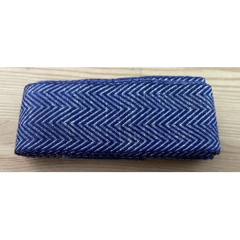 Fita com Padrão tom azul escuro 3mx4cm