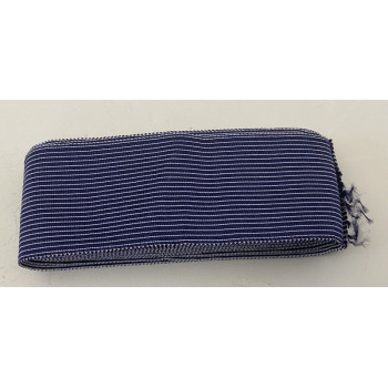 Fita com padrão tom azul escuro 3mx4cm