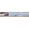 Fecho de metal branco 20 cm