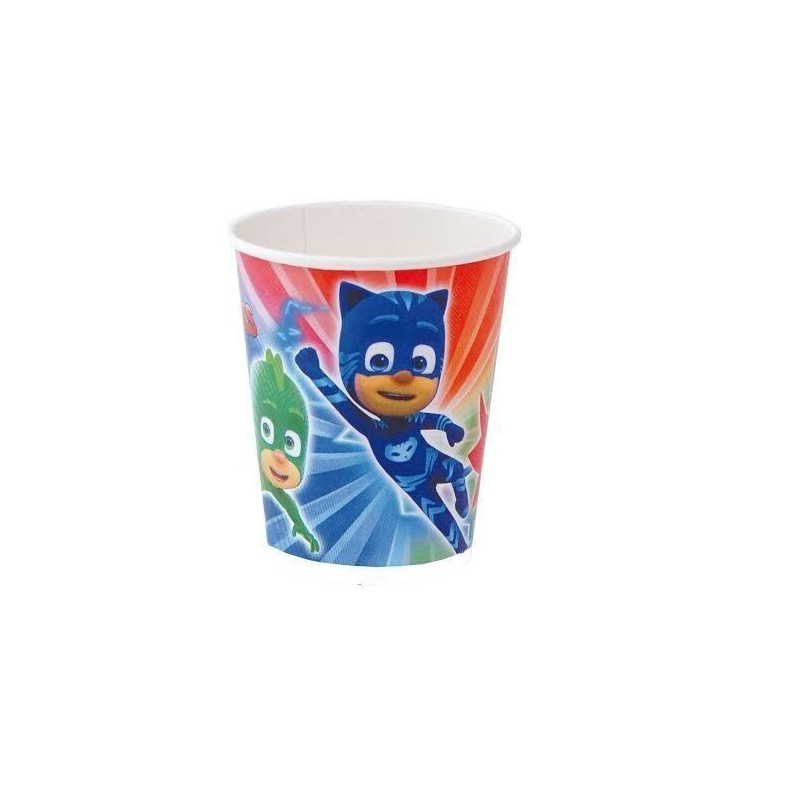Copos PJmask 8 unidades