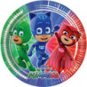 Pratos PJmasks 8 unidades 23cm