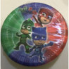 Pratos PJmasks 8 unidades 18cm