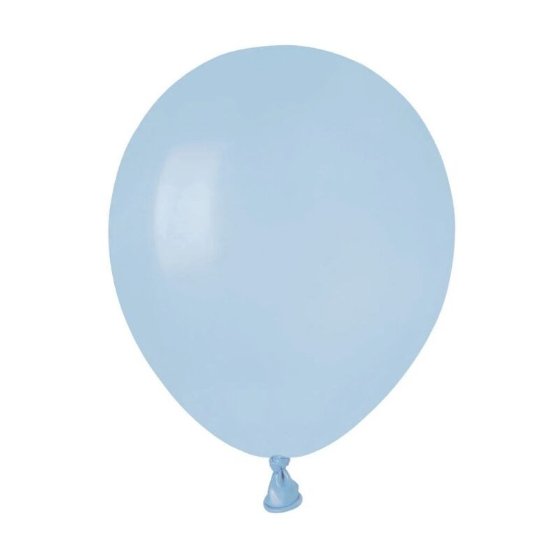 10 balões latex 5" Gemar Power Blue - Azul