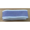 Fita com padrão branco e azul 3mx4cm