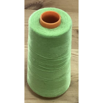 Linha de costura verde alface