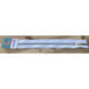 Fecho metal branco 20cm