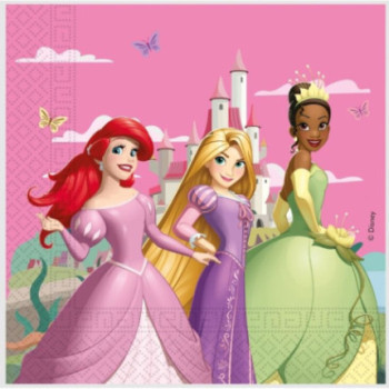 20 Guardanapos 33x33cm Princesas Create Your World